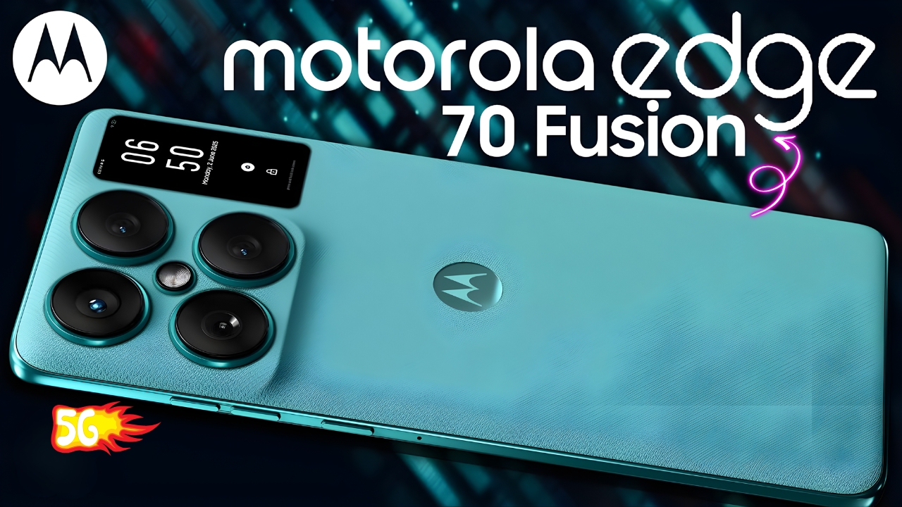 Moto Edge 70 Fusion 5G Launched with 144Hz pOLED Display and Dimensity 8050 Power