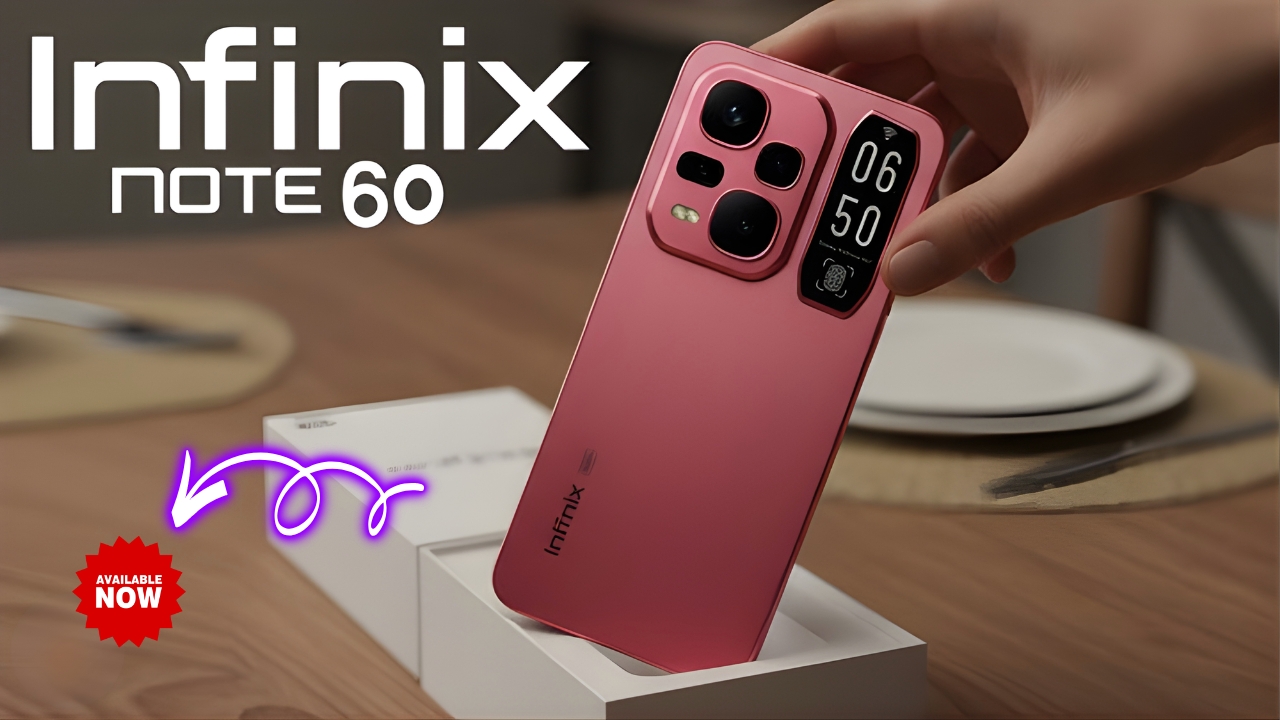 Infinix Note 60 Launch: Premium Design and Power-Packed Performance on Budget