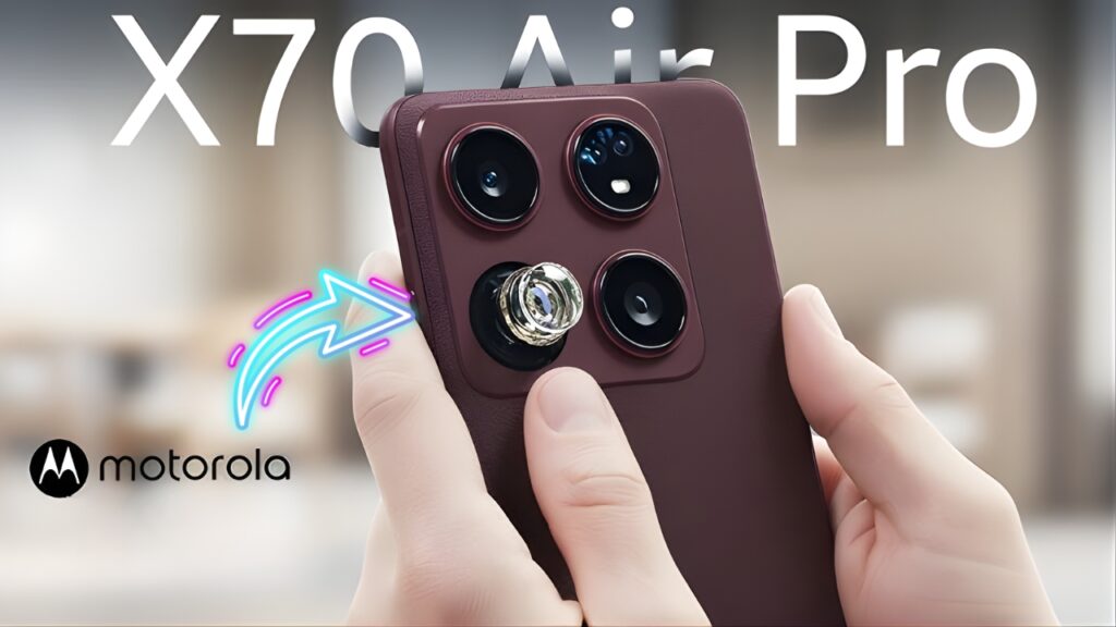 Moto X70 Air Pro 5G Launched with 200MP Camera and 7,100mAh Battery